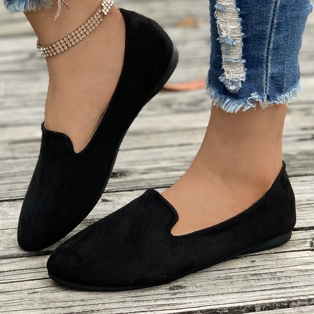 Jeanne ballerines à bout pointu Léonie Varenne vue 1