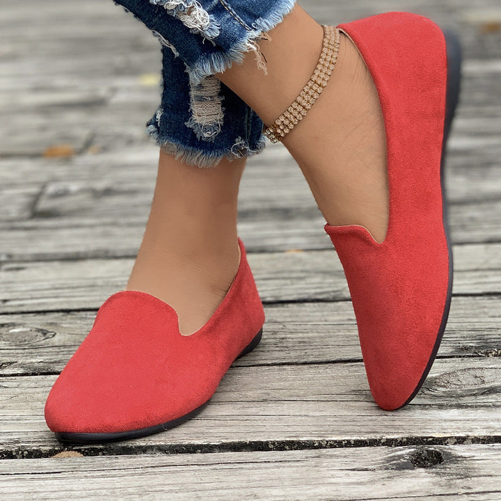 Jeanne ballerines à bout pointu Léonie Varenne vue 2