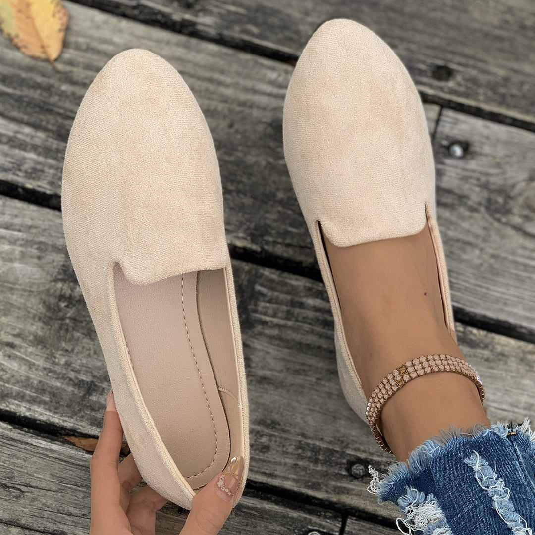 Jeanne ballerines à bout pointu Léonie Varenne vue 4