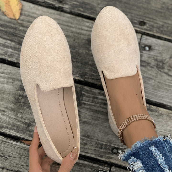 Jeanne ballerines à bout pointu Léonie Varenne vue 4