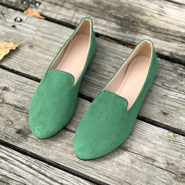 Jeanne ballerines à bout pointu Léonie Varenne vue 5