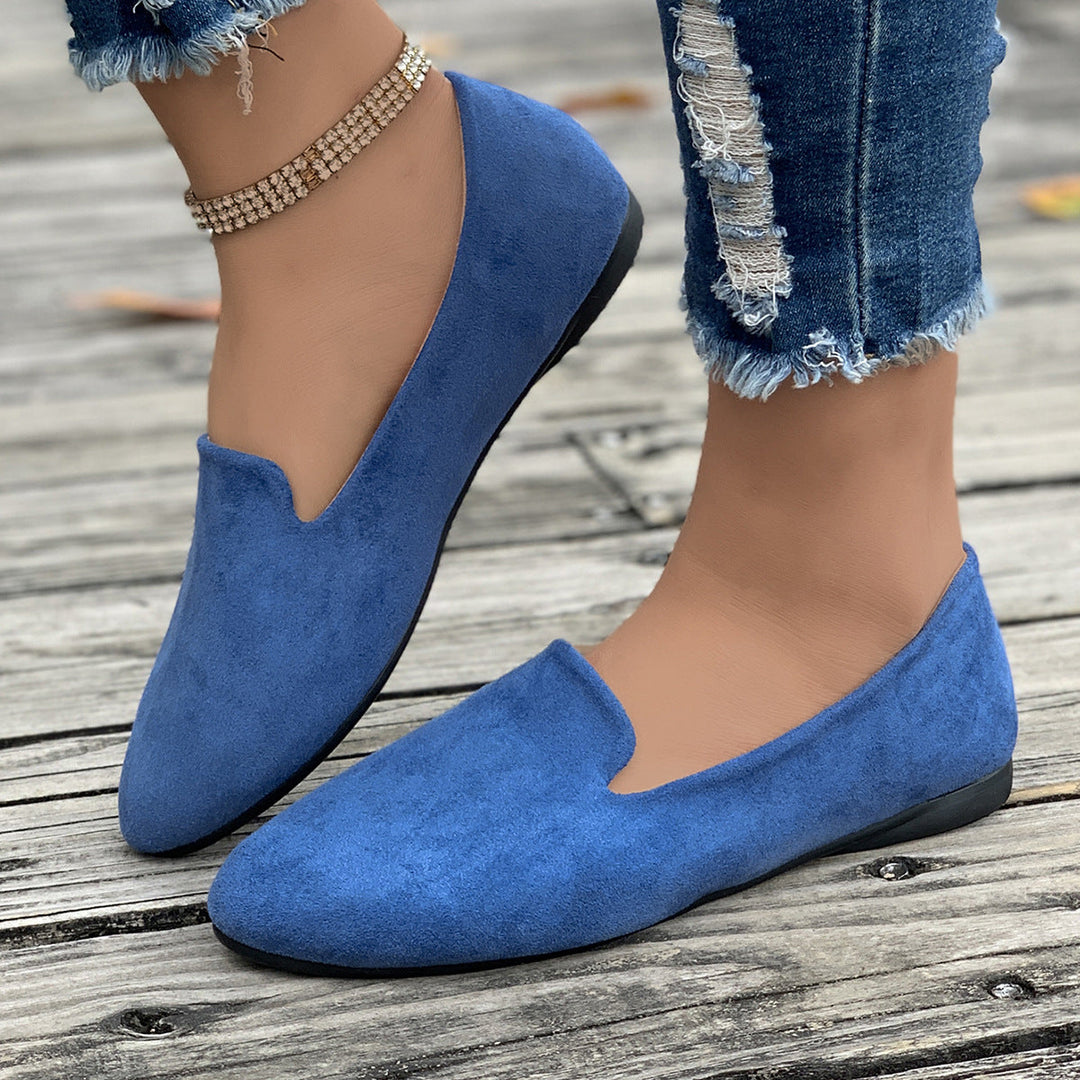 Jeanne ballerines à bout pointu Léonie Varenne vue 7