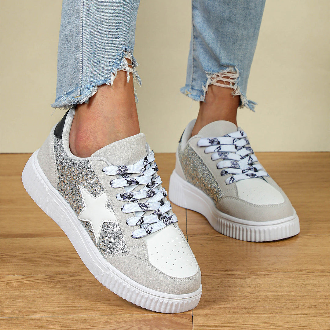 Inès baskets basses légères à lacets Léonie Varenne vue 2