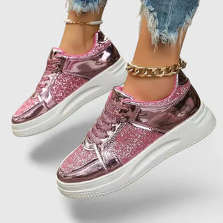 Lucie baskets brillantes amortissantes Léonie Varenne vue 2
