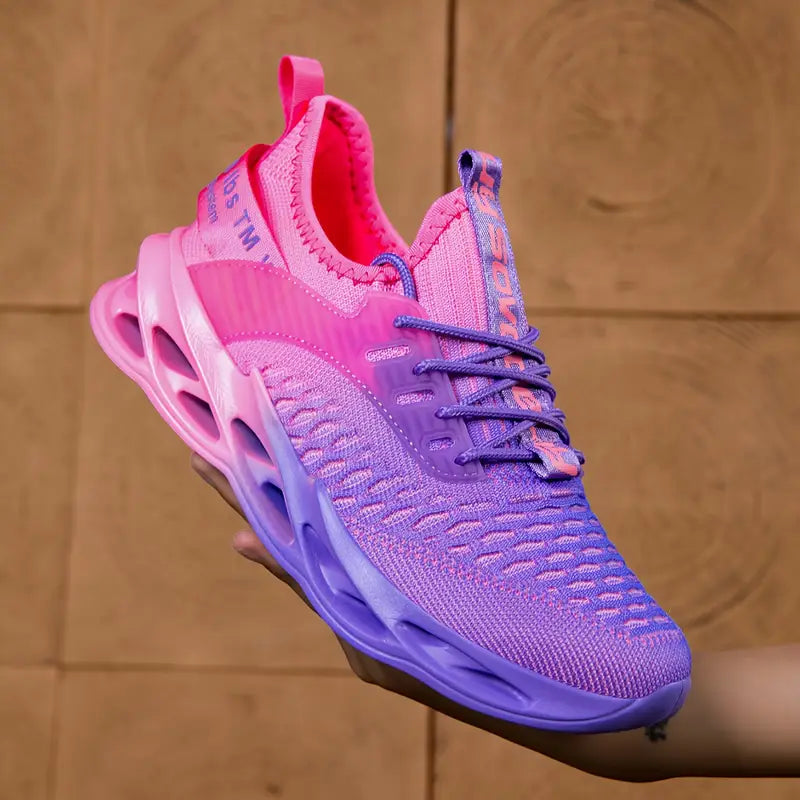 Éloïse baskets aux coloris contrastés Léonie Varenne vue 2