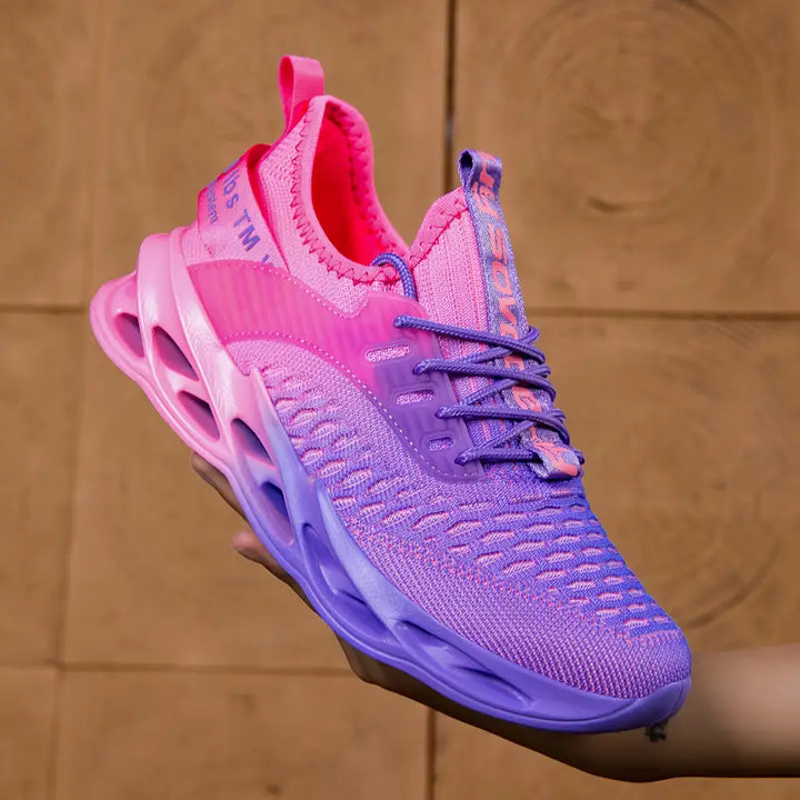 Éloïse baskets aux coloris contrastés Léonie Varenne vue 2