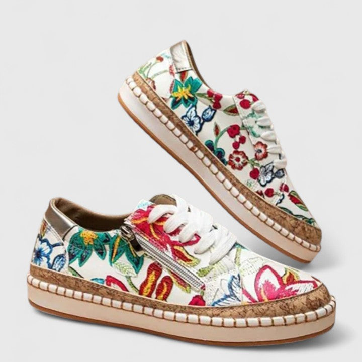 Capucine baskets imprimées à enfiler Léonie Varenne vue 4