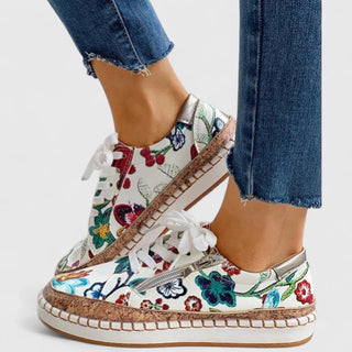 Capucine baskets imprimées à enfiler Léonie Varenne vue 5