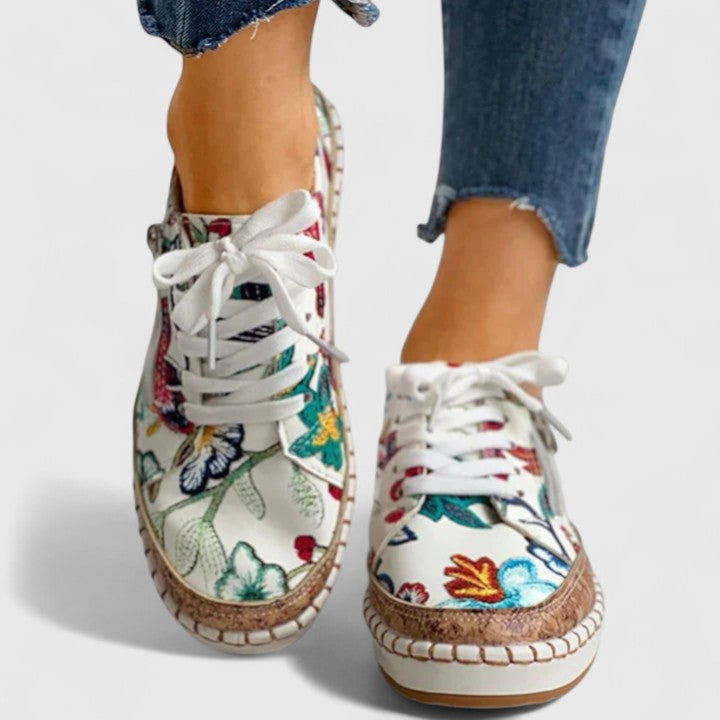 Capucine baskets imprimées à enfiler Léonie Varenne vue 6