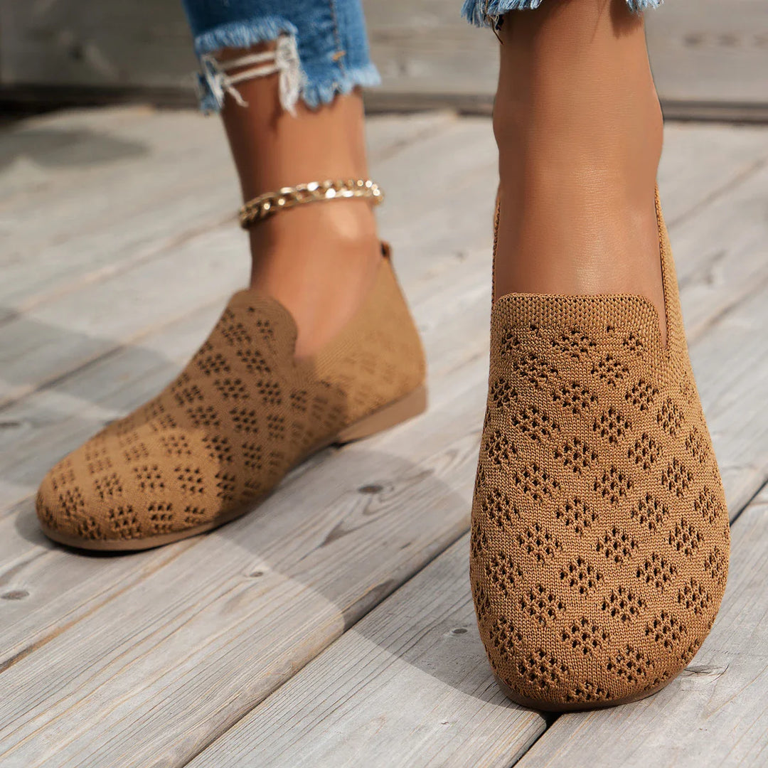 Maëlle baskets en maille à enfiler Léonie Varenne vue 2