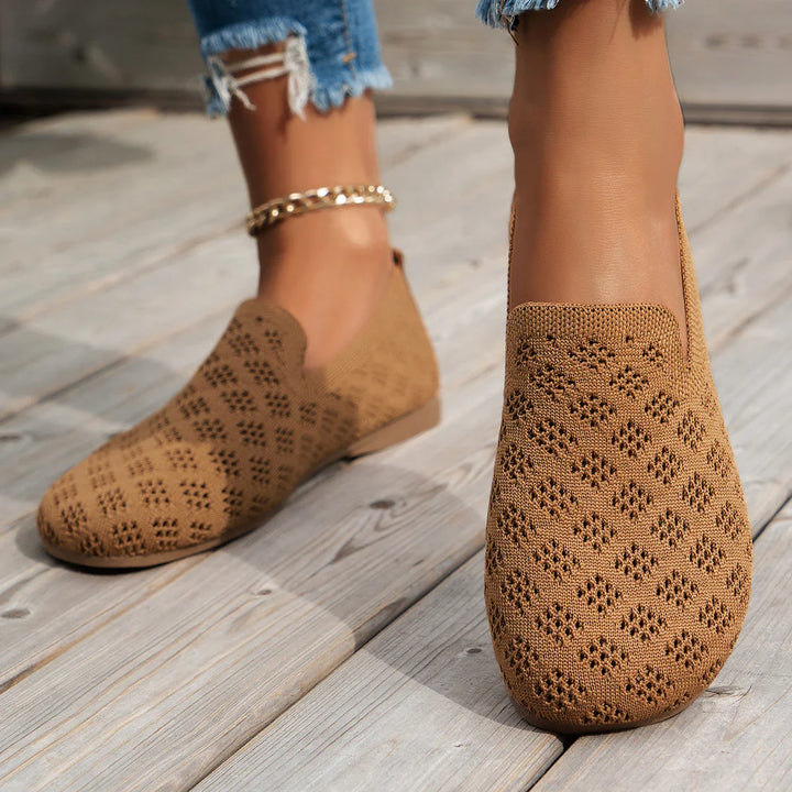 Maëlle baskets en maille à enfiler Léonie Varenne vue 2