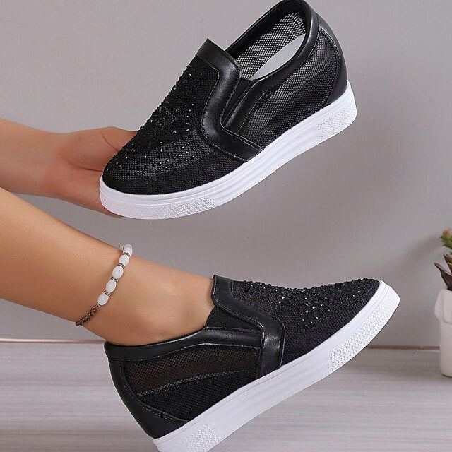Sabrina baskets ornées de strass Léonie Varenne vue 10