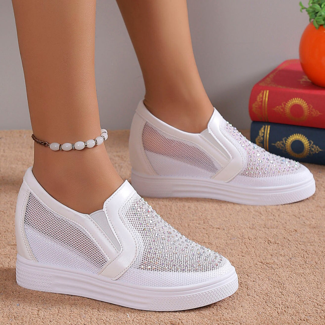 Sabrina baskets ornées de strass Léonie Varenne vue 12