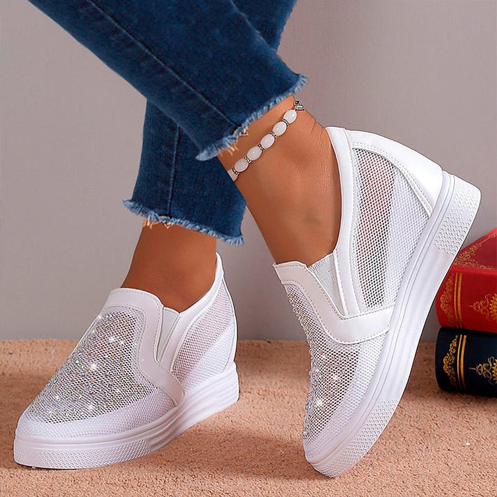 Sabrina baskets ornées de strass Léonie Varenne vue 2