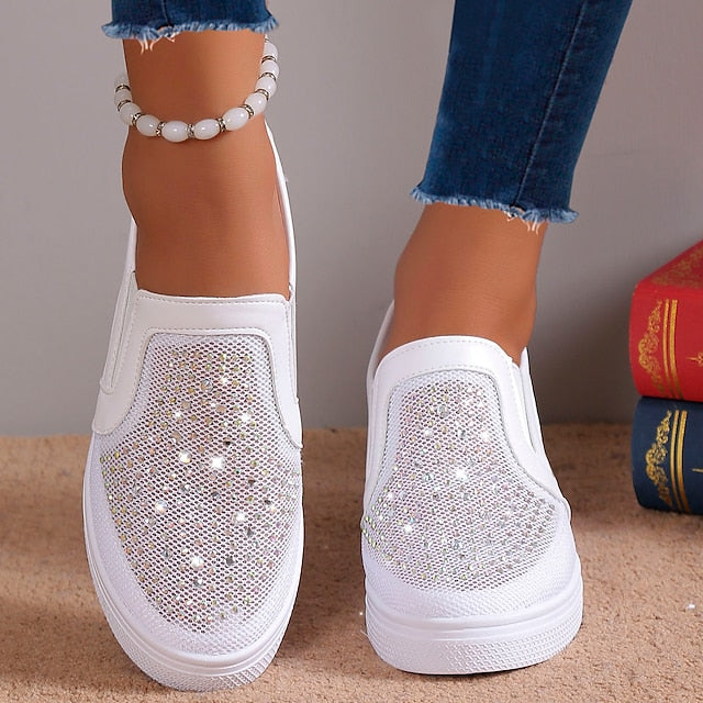 Sabrina baskets ornées de strass Léonie Varenne vue 3