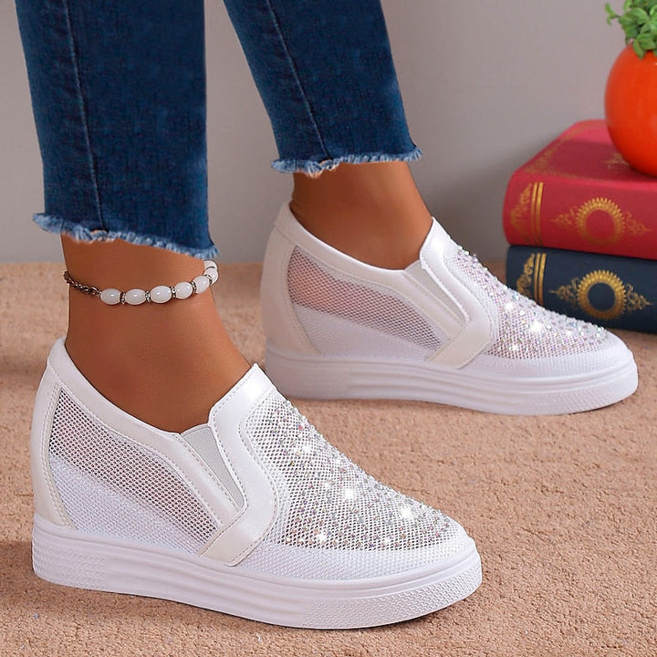 Sabrina baskets ornées de strass Léonie Varenne vue 4