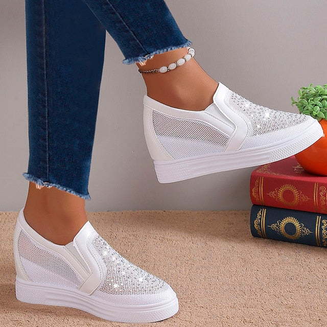 Sabrina baskets ornées de strass Léonie Varenne vue 5