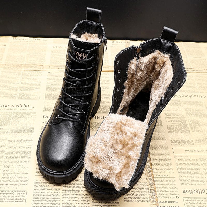 Delphine bottes d'hiver doublées à boucle Léonie Varenne vue 1