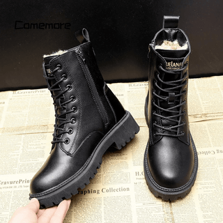 Delphine bottes d'hiver doublées à boucle Léonie Varenne vue 3