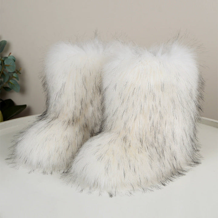 Ségolène bottes d'hiver mi-hautes fourrées Léonie Varenne vue 6