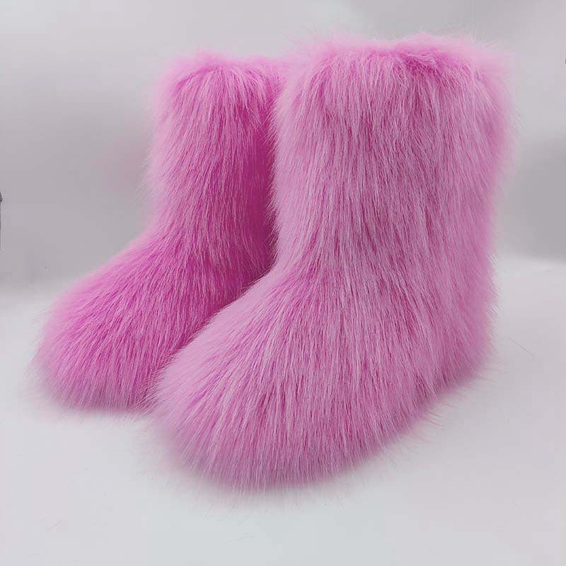 Ségolène bottes d'hiver mi-hautes fourrées Léonie Varenne vue 8