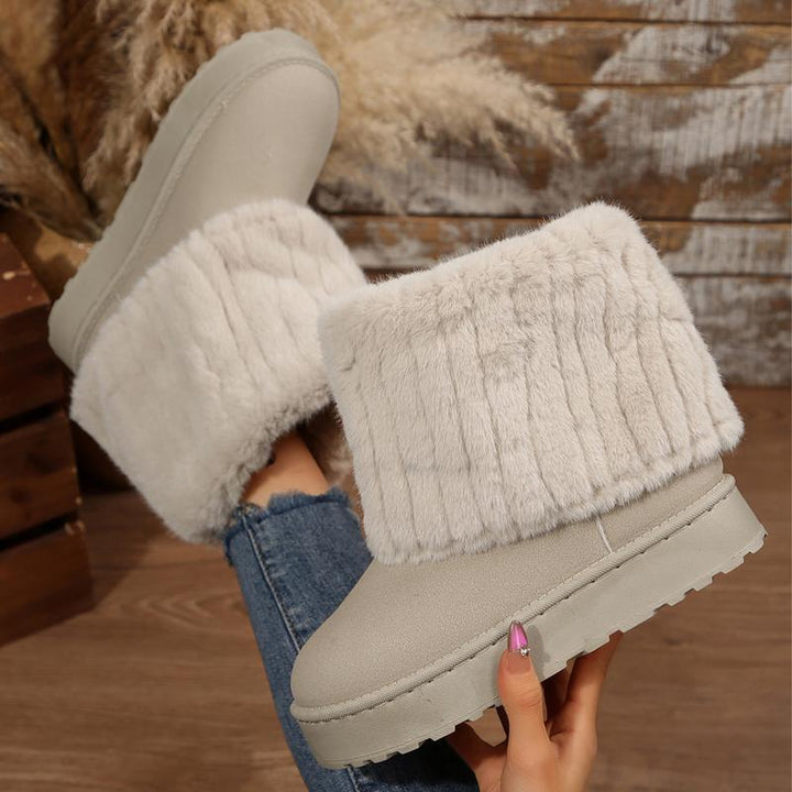 Margaux bottes de neige fourrées Léonie Varenne vue 1