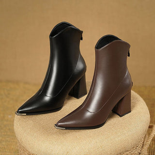 Noémie bottines chelsea à bout métallisé Léonie Varenne vue 9