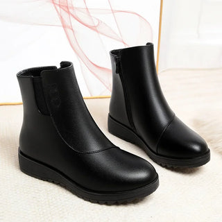Mathilde | Bottines Fourrées à Zip Latéral