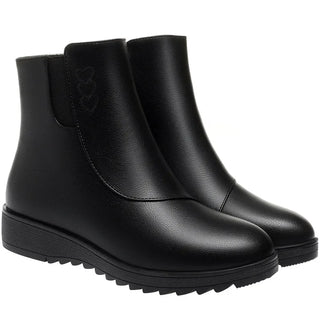 Mathilde | Bottines Fourrées à Zip Latéral