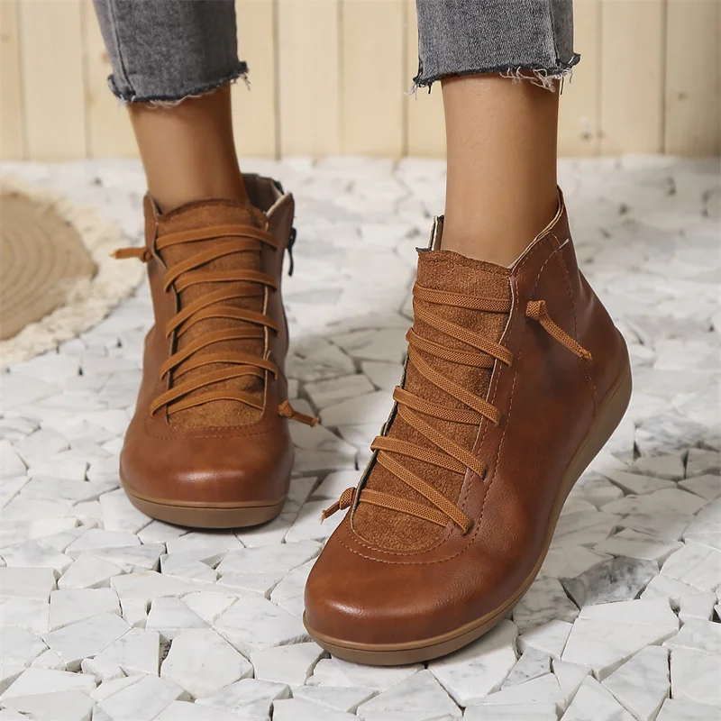 Héloïse bottines zippées à semelle antidérapante Léonie Varenne vue 1