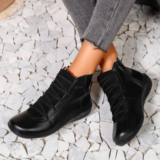 Héloïse bottines zippées à semelle antidérapante Léonie Varenne vue 2