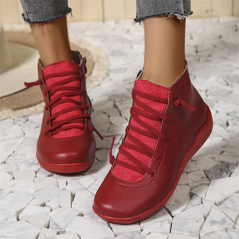 Héloïse bottines zippées à semelle antidérapante Léonie Varenne vue 3
