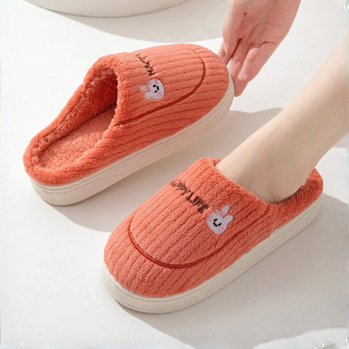 Capucine chaussons en peluche antidérapants Léonie Varenne vue 11