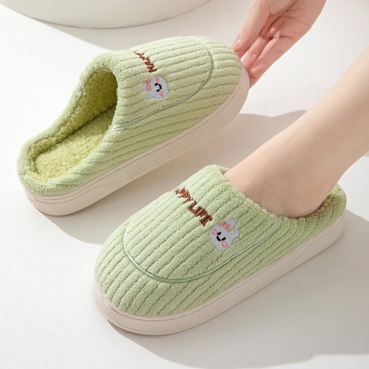 Capucine chaussons en peluche antidérapants Léonie Varenne vue 13