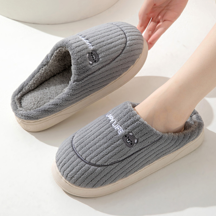 Capucine chaussons en peluche antidérapants Léonie Varenne vue 14