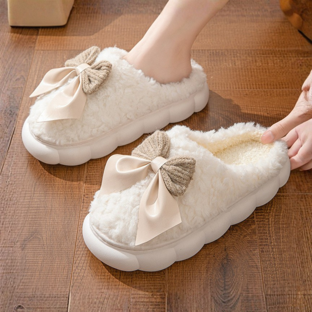 Capucine chaussons en peluche antidérapants Léonie Varenne vue 6