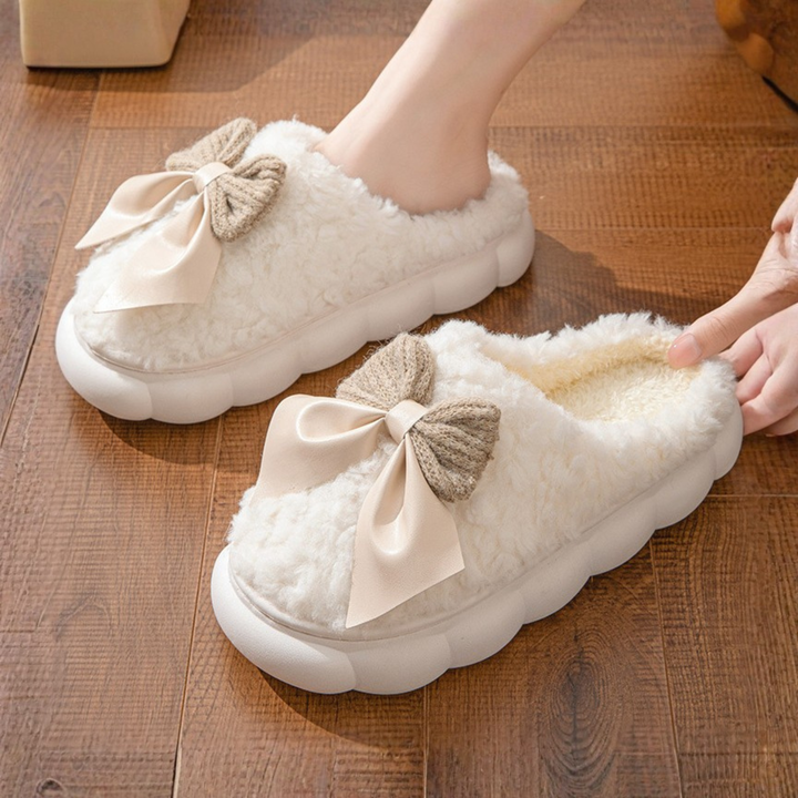 Capucine chaussons en peluche antidérapants Léonie Varenne vue 6