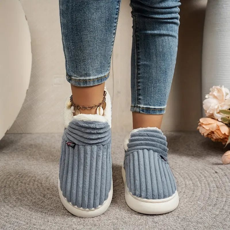 Juliette chaussons en peluche antidérapants Léonie Varenne vue 10