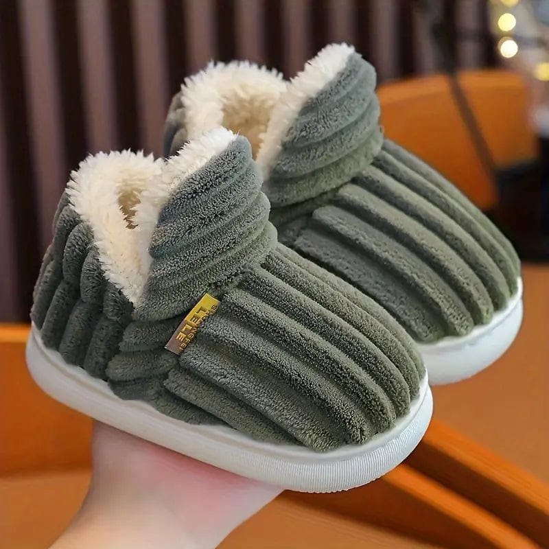 Juliette chaussons en peluche antidérapants Léonie Varenne vue 14