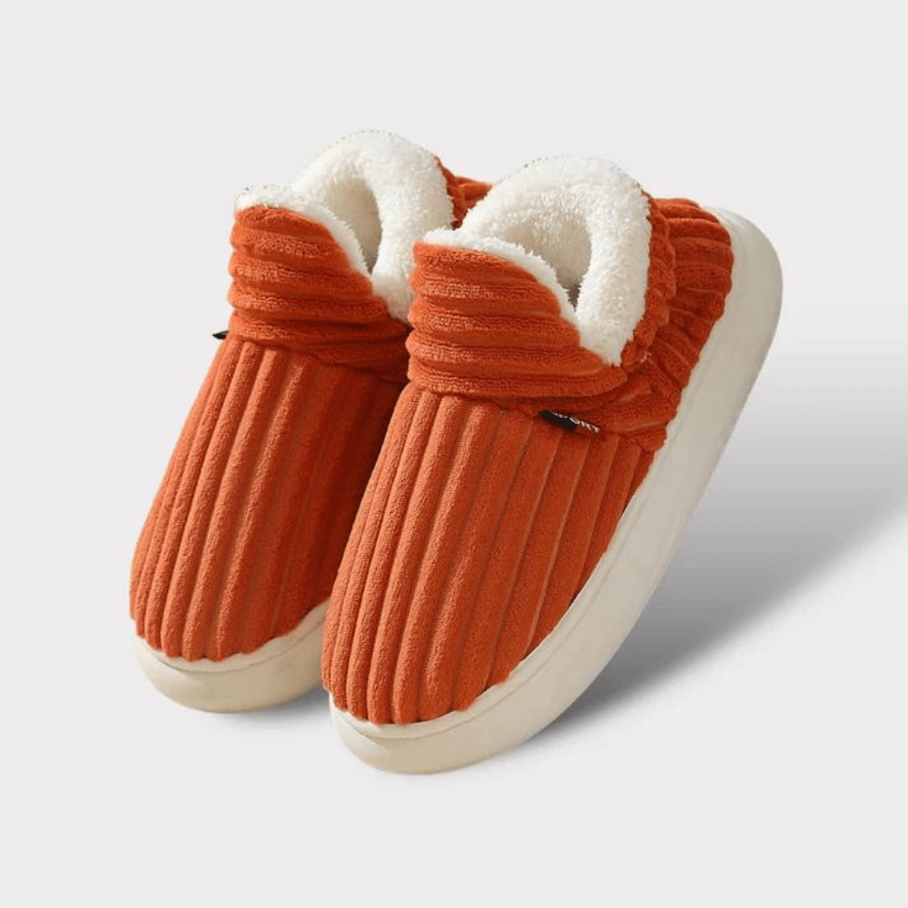 Juliette chaussons en peluche antidérapants Léonie Varenne vue 17