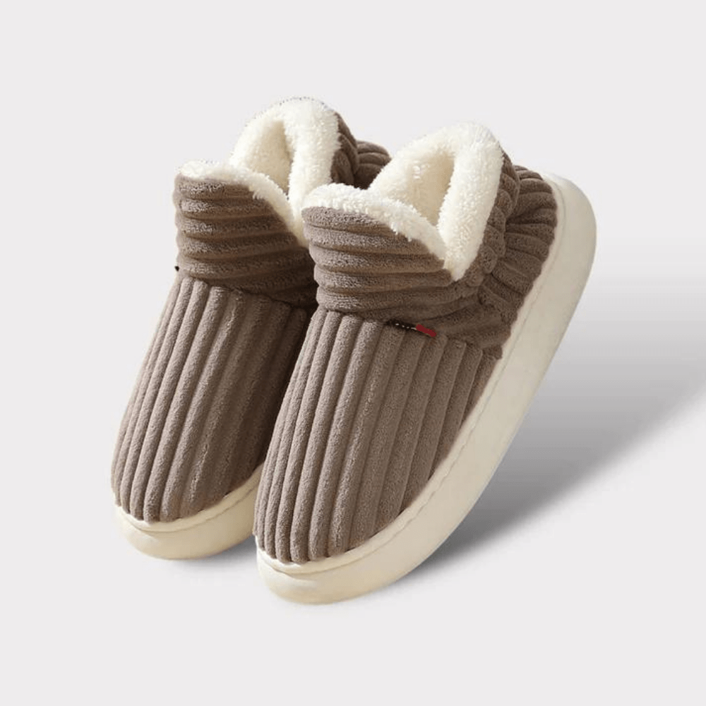 Juliette chaussons en peluche antidérapants Léonie Varenne vue 18