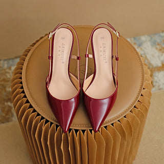 Valentine escarpins pointus à bride réglable Léonie Varenne vue 10