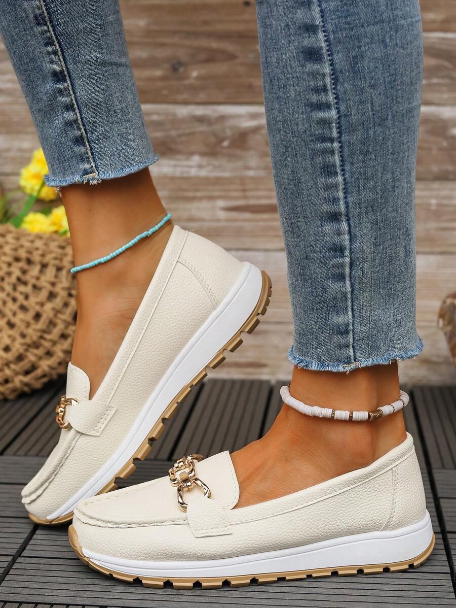 Hélène mocassins classiques en cuir Léonie Varenne vue 18