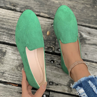 Agathe mocassins pointus unis Léonie Varenne vue 6