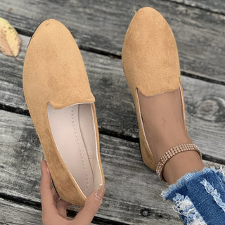 Agathe mocassins pointus unis Léonie Varenne vue 8