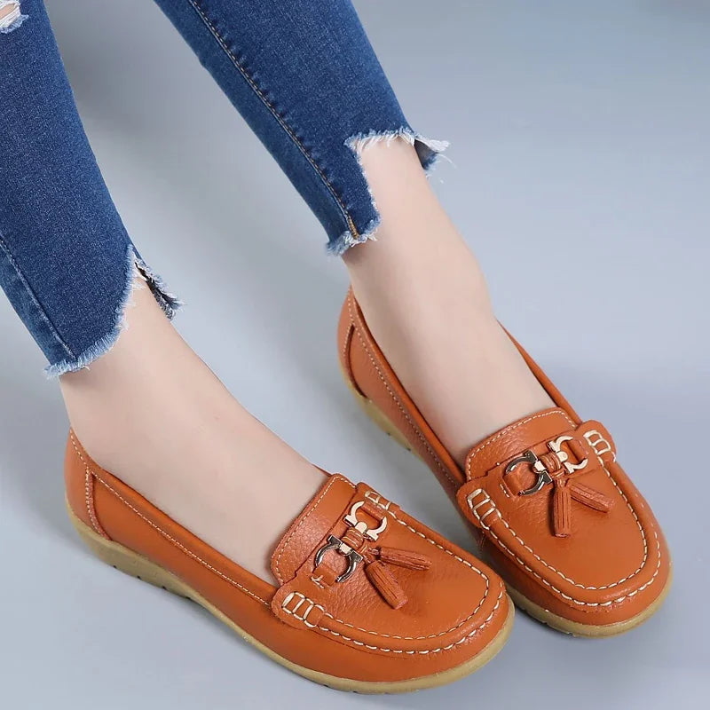 Daphné mocassins souples à bout rond Léonie Varenne vue 4