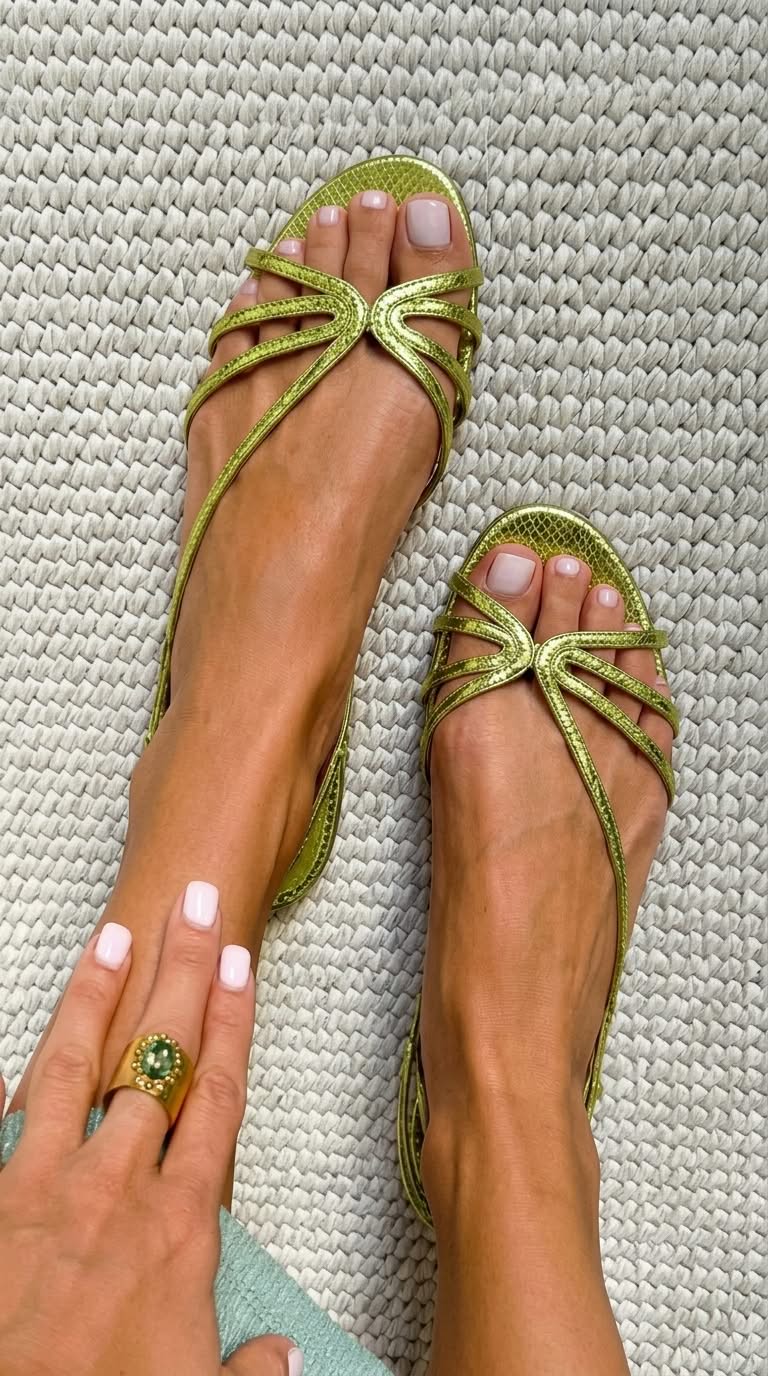 Bérénice sandales élégantes à brides Léonie Varenne vue 5