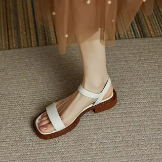 Hélène sandales minimalistes à brides réglables Léonie Varenne vue 6